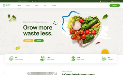 Jwale Farms website snapshot