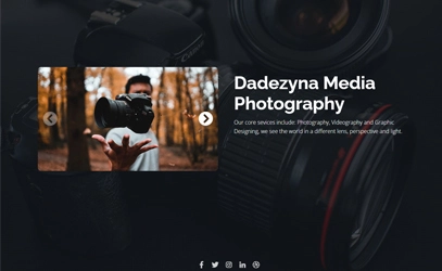 Dadezyna media website snapshot