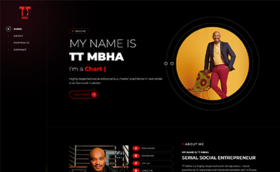 TT Mbha website snapshot